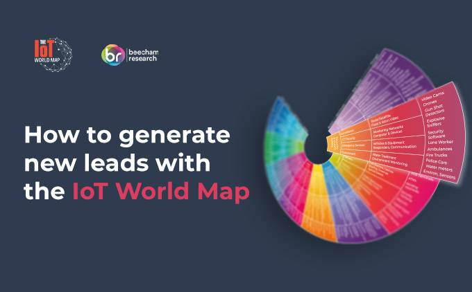 IoT World Map generate news leads with the IoT World Map