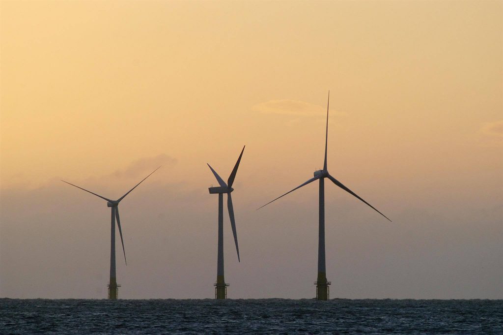 wind turbines
